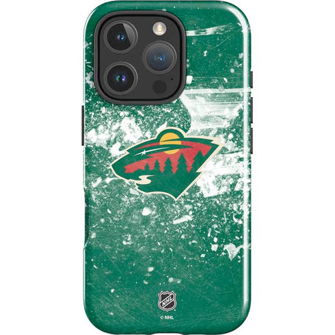 NHL Minnesota Wild Frozen iPhone 16 Pro Max Impact Case